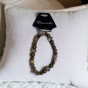 Crystal and stone bracelet by Taramanda. NWT